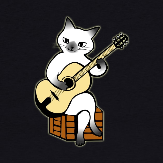 Cat Playing Guitar | Funny Cat by DonnaPeaches